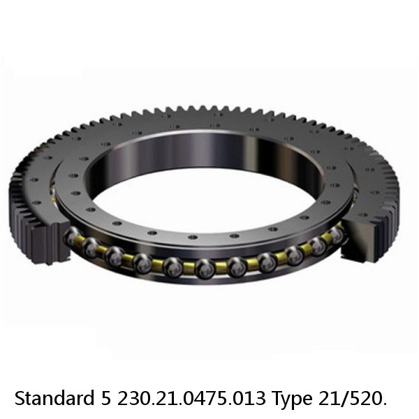 230.21.0475.013 Type 21/520. Standard 5 Slewing Ring Bearings