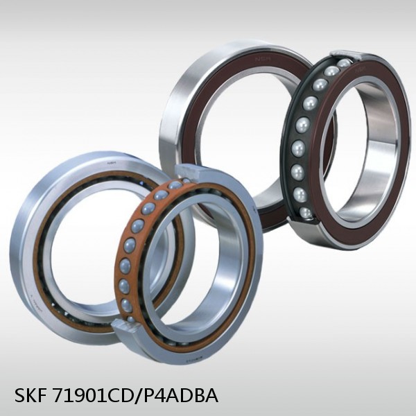 71901CD/P4ADBA SKF Super Precision,Super Precision Bearings,Super Precision Angular Contact,71900 Series,15 Degree Contact Angle