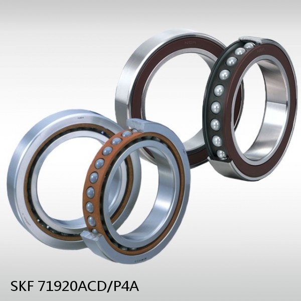 71920ACD/P4A SKF Super Precision,Super Precision Bearings,Super Precision Angular Contact,71900 Series,25 Degree Contact Angle